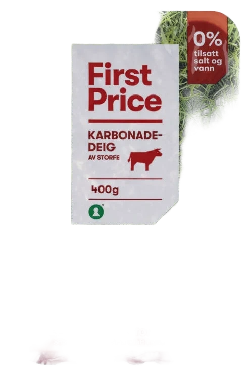 Karbonadedeig 400g First Price