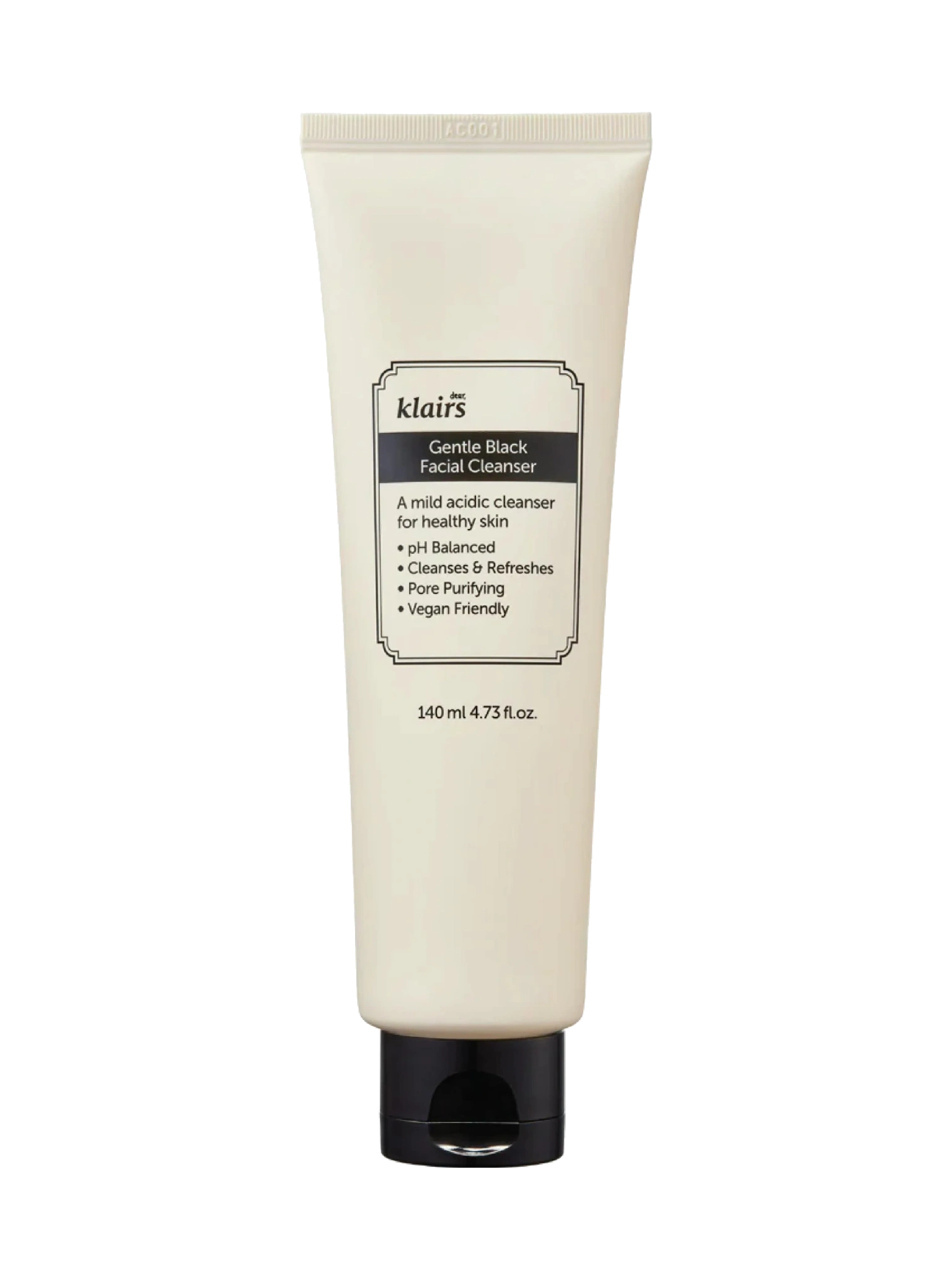 Gentle Black Facial Cleanser