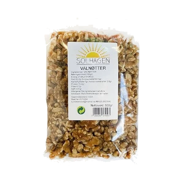 Solhagen Valnøtter 500g