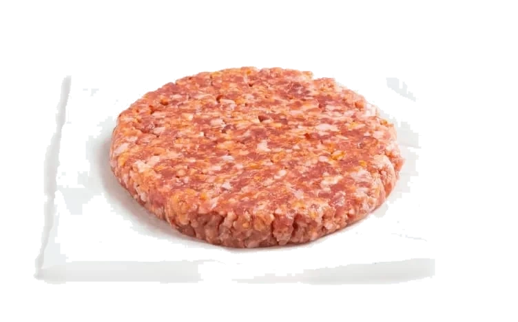 Hamburger Av Svin ca 130g m/Grana Padano&Chili