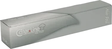 Aluminiumsfolie 11my sølv  44cmx150m