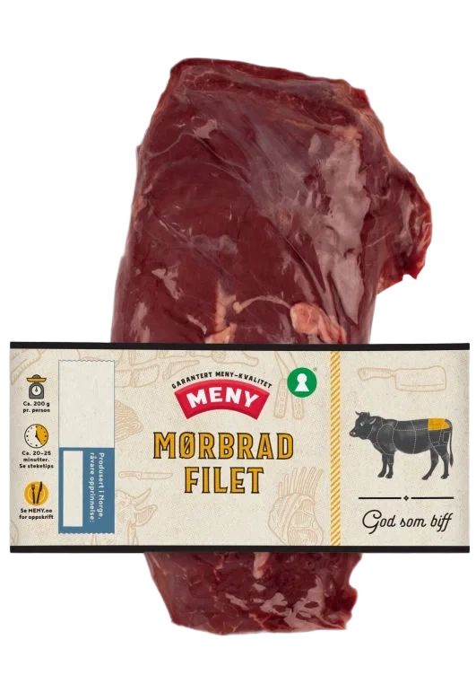 Storfe Mørbradfilet Ca700g Meny