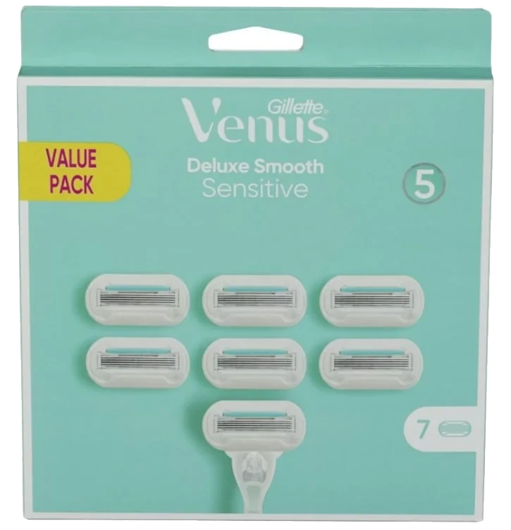 Venus Barberblad Smooth Sensitive 7stk Gillette