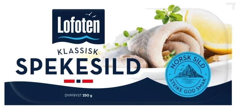 Spekesildfilet 250g Frys Lofoten