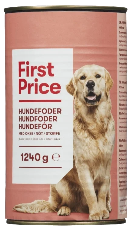 Våtfor Hund m/kjøtt First Price