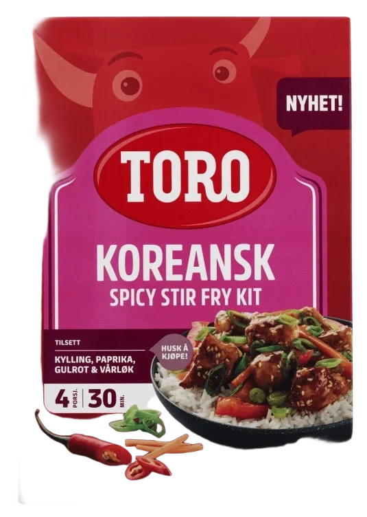 Toro Koreansk Stir Fry Kit 330g