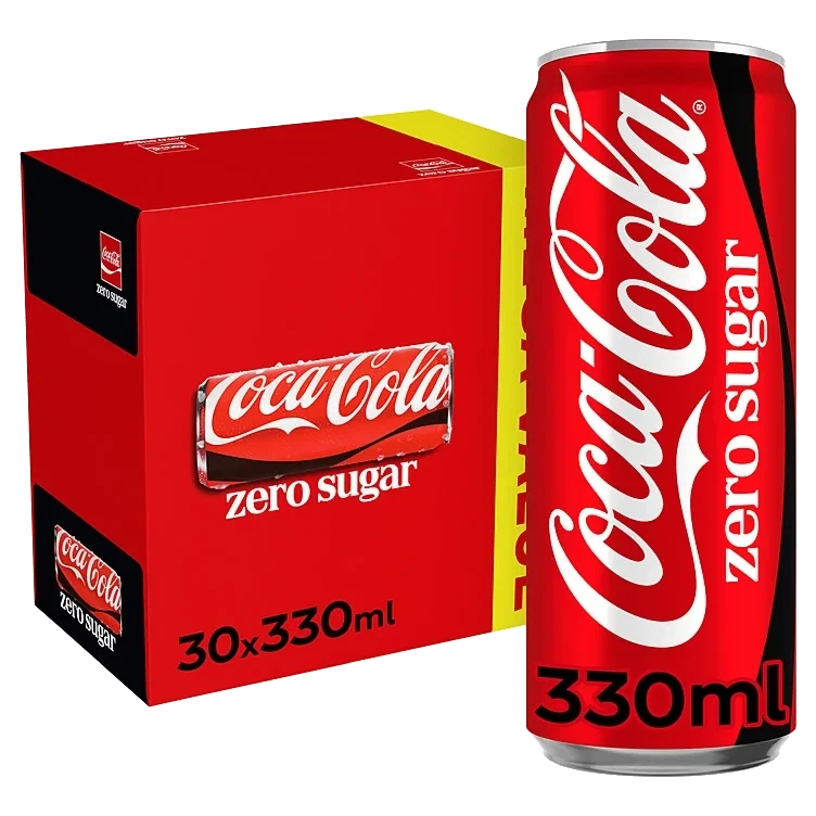 Coca-Cola Zero 0,33lx30 boks