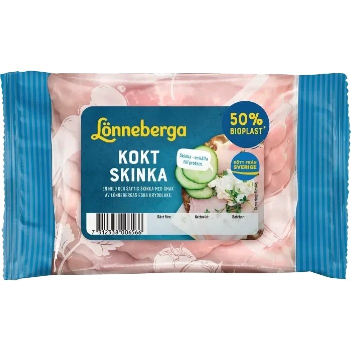 Skinka Kokt 105g Lönneberga