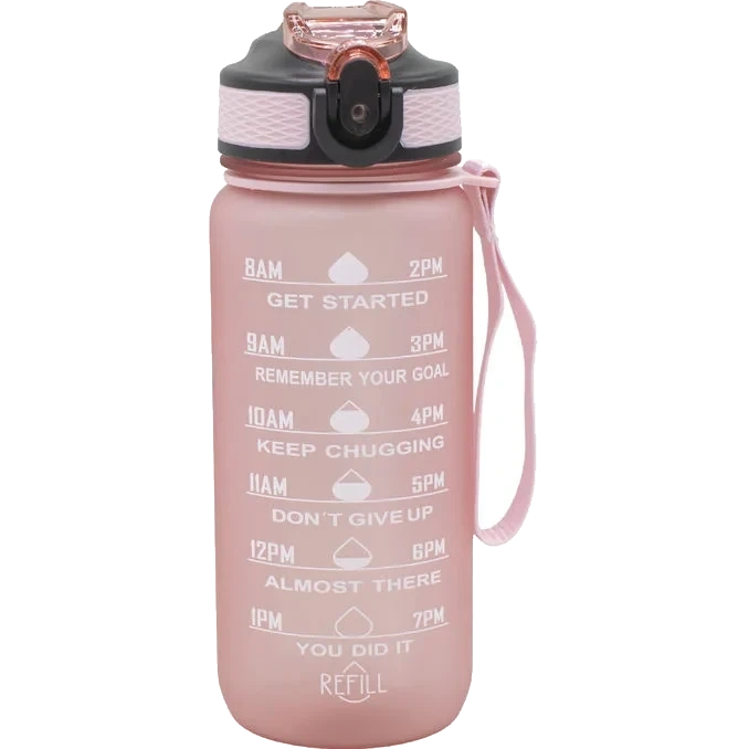 Motivation Vattenflaska Light Pink 700 ml