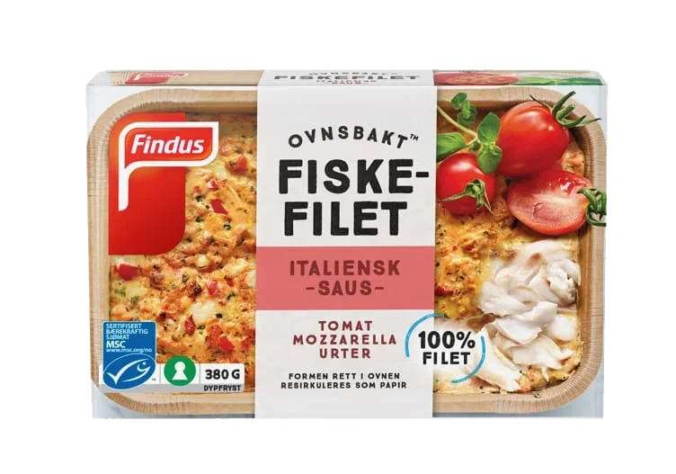 Fisk Ovnsbakt Italiensk 380g Findus