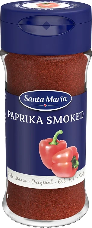 Paprikapulver Røkt 37g Santa Maria