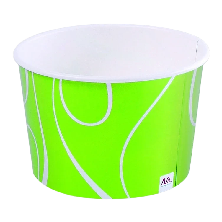 Isbeger, papp, liten 120 ml  250stk