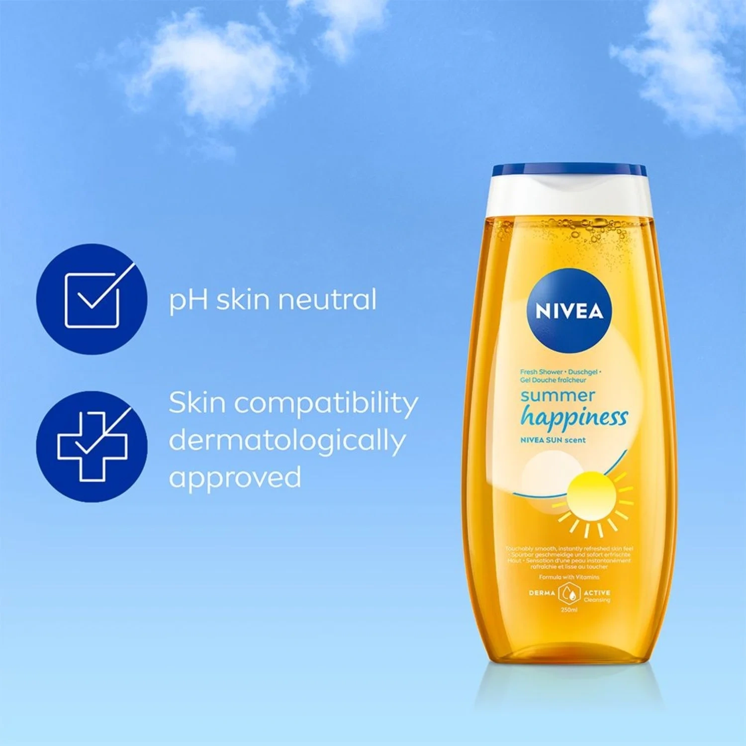 Nivea Shower Gel Summer Happiness, 250ml