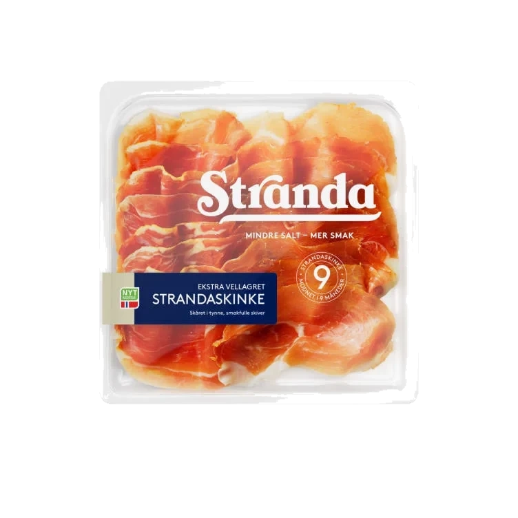 Strandaskinke Ekstra Vellagret 9mnd 80g