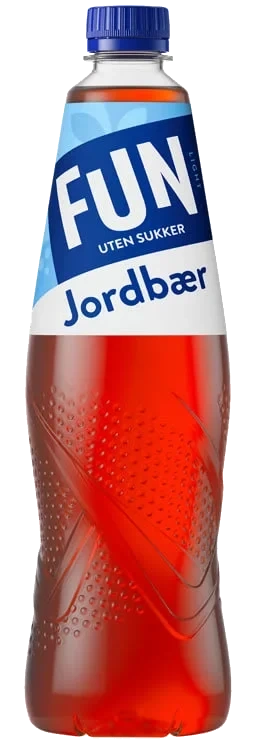 Fun Light Jordbær 0,8l