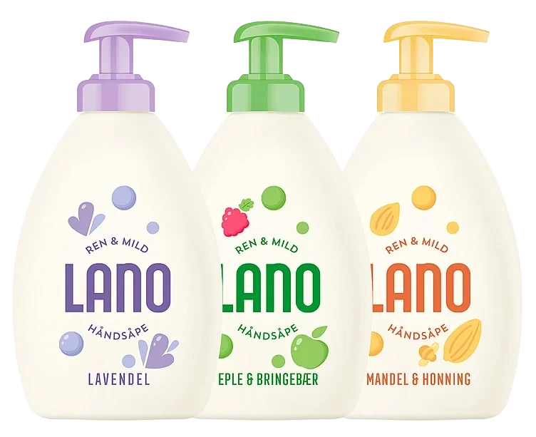 Lano Duftverden Håndsåpe Mix 300ml
