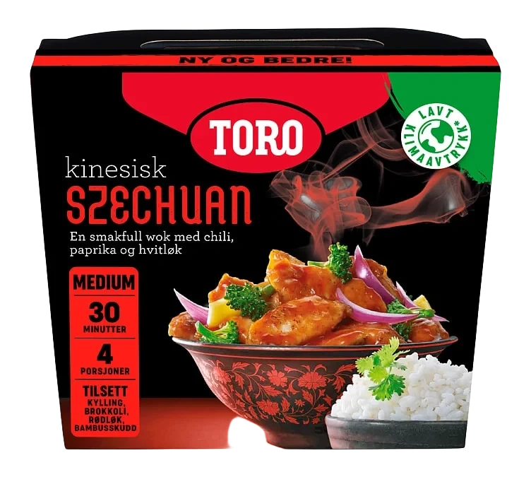 Szechuan Kinesisk 494g Toro