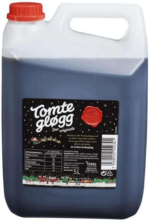 Tomtegløgg Konsentrat 5l
