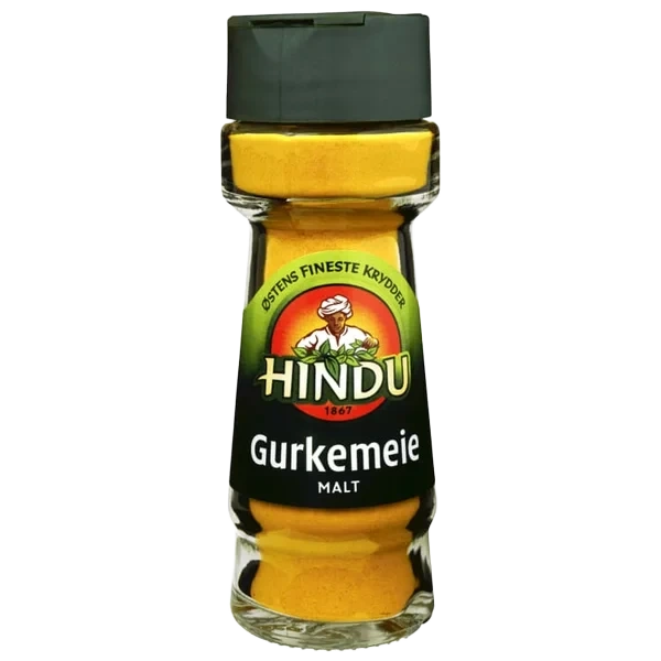Gurkemeie 39g glass Hindu