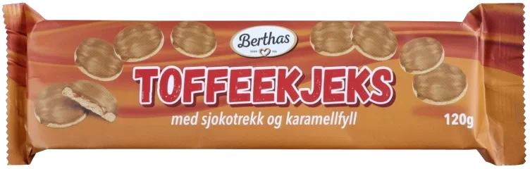 Toffeekjeks 120g Berthas