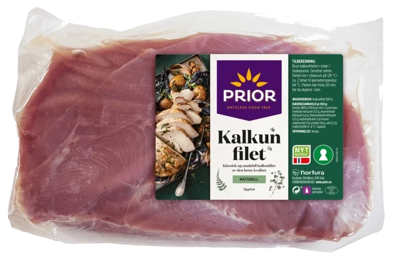 Prior Kalkunfilet 1,5kg