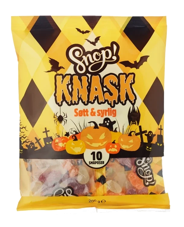 Halloween Smågodt Mix 10x20g Snop