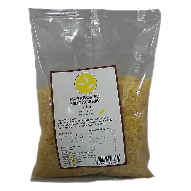 Middagsris Parboiled 1kg Harlem Food