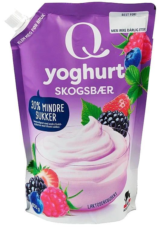 Frokostyoghurt skogsbær 800g