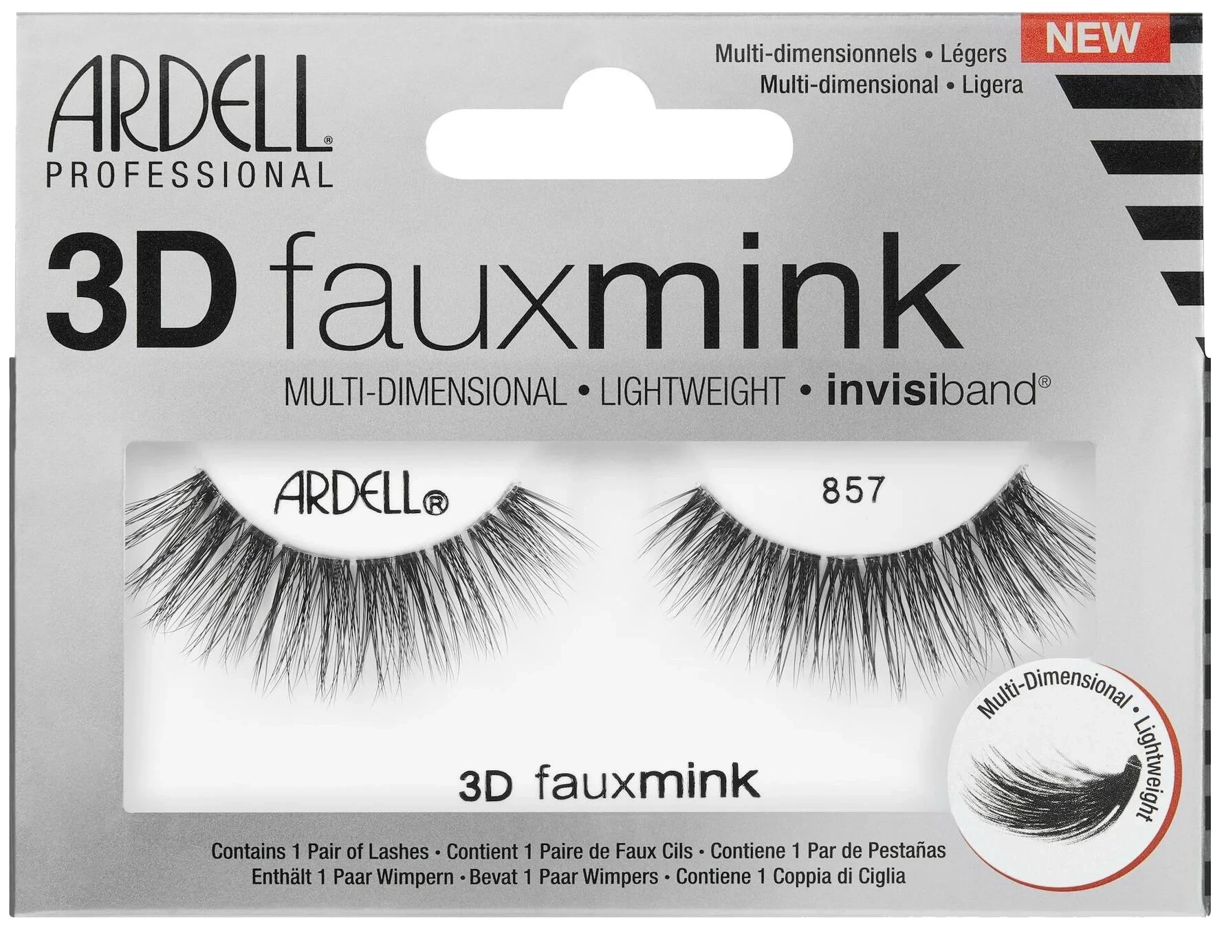 Ardell 3D Faux Mink False Lashes 857