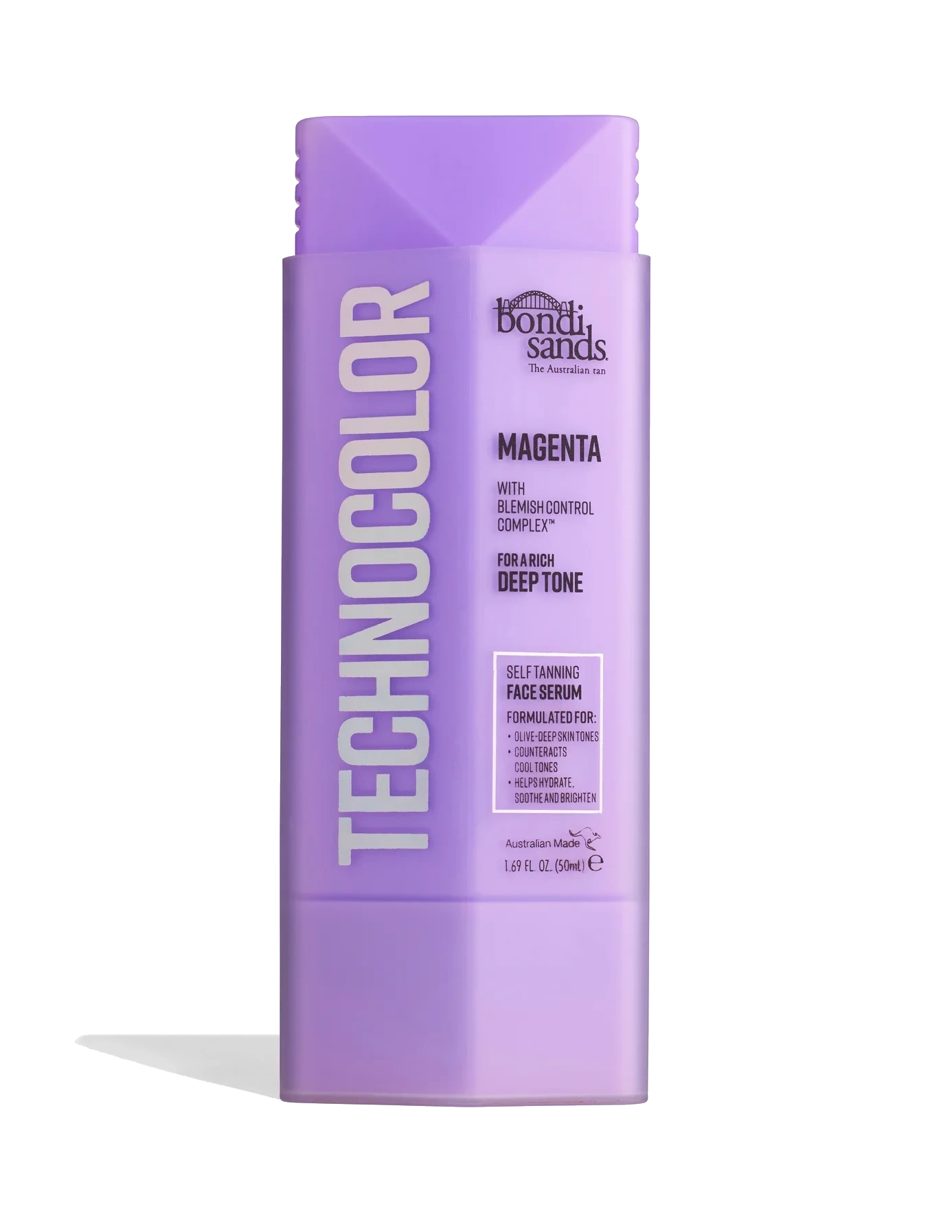 Bondi Sands Technocolor Self Tanning Face Serum Magenta