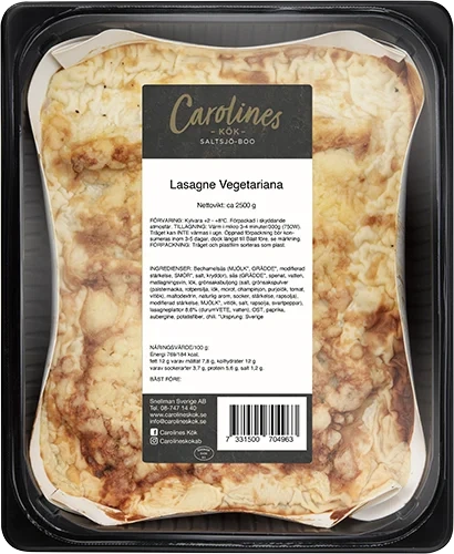 Lasagne Vegetariana