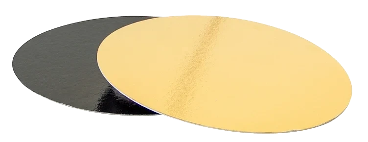 Kakebrett gull/sort 32cm   100stk