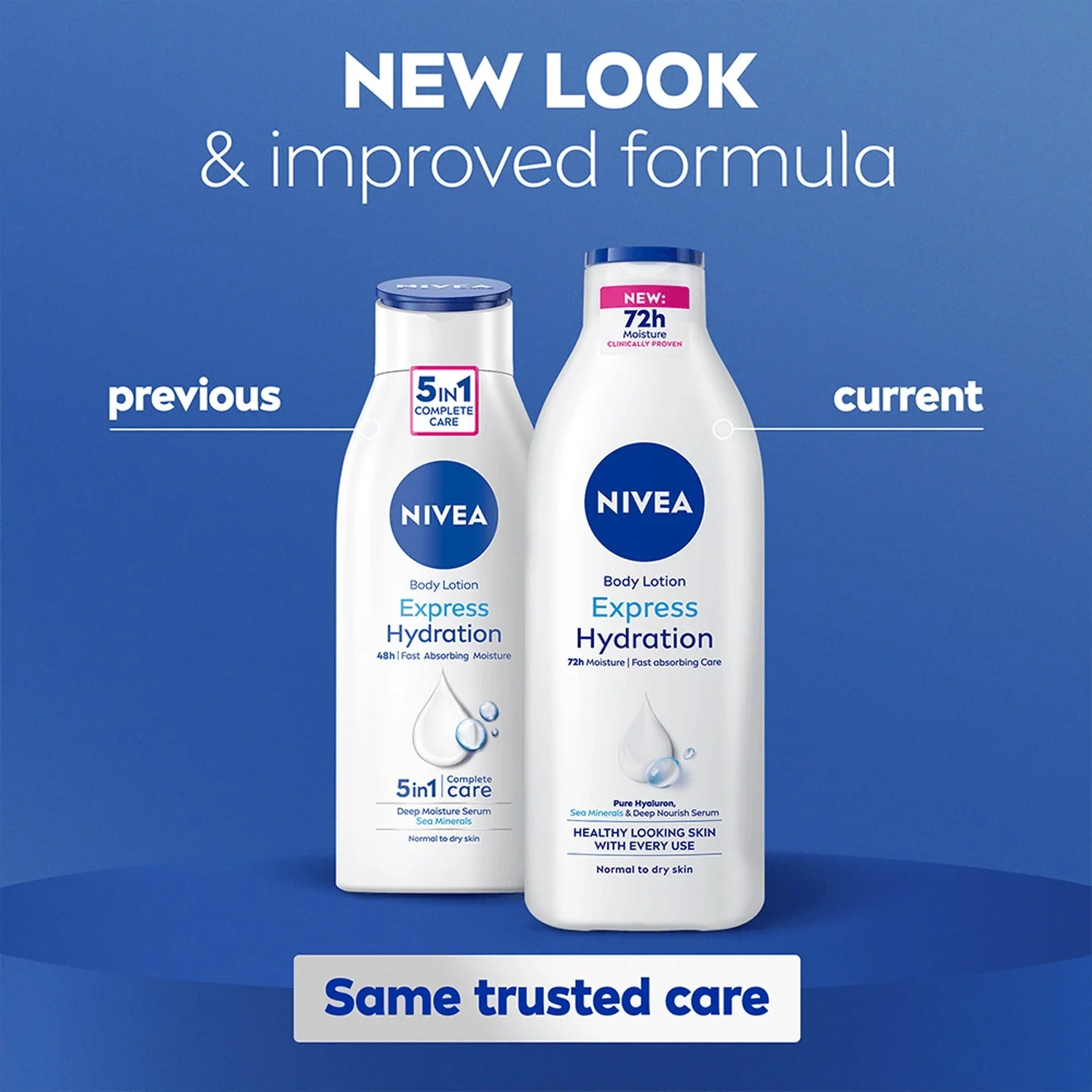 Nivea Express Hydration Body Lotion, 400ml