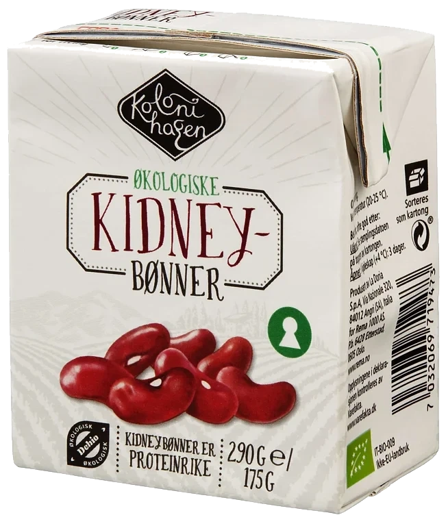 Kidneybønner økol.    290g