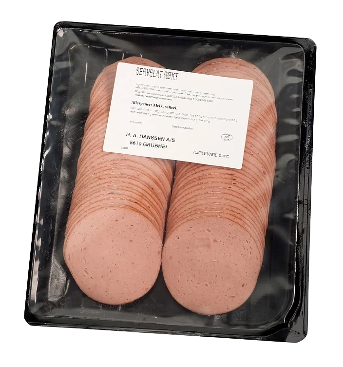 Servelat Røkt Sk 500g Hanssens