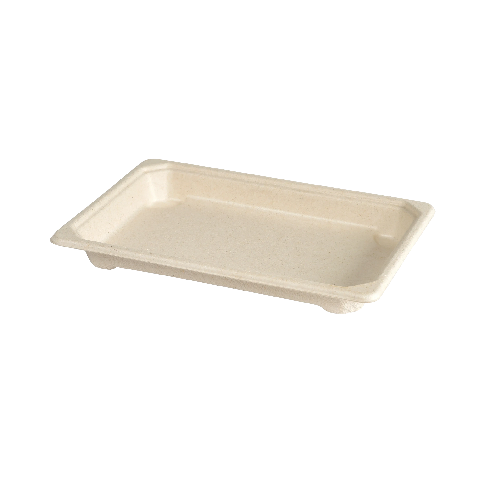 Sushifat Bagasse Small Brun 184x128mm