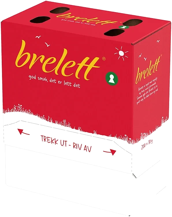 Brelett,kuvert 10g   200stk