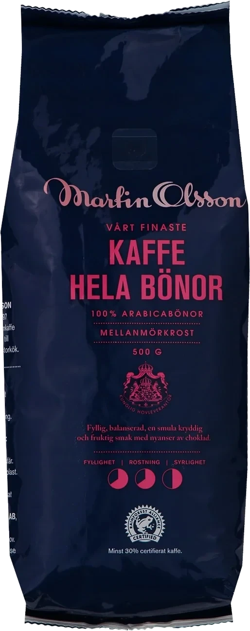 Martinkaffe Hela bönor mellanmö RFA
