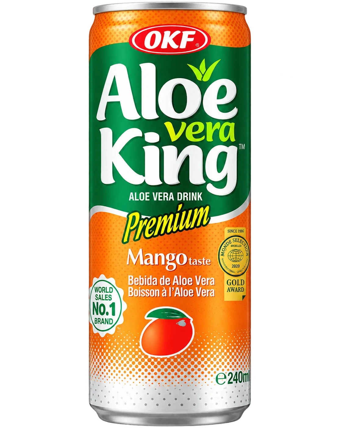 OKF Aloe Mango 240ml