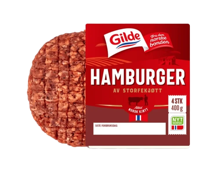 Storfe Hamburger 2stk 260g Gilde
