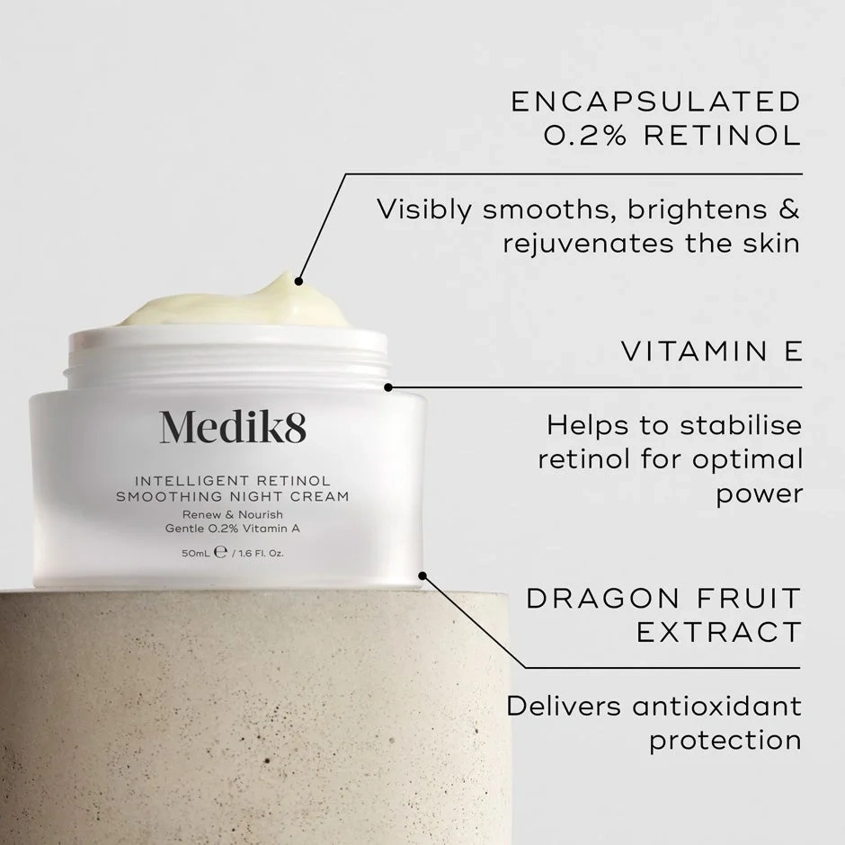 Medik8 Intelligent Retinol Smoothing Night Cream