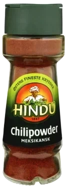 Chilipowder Glass Hindu