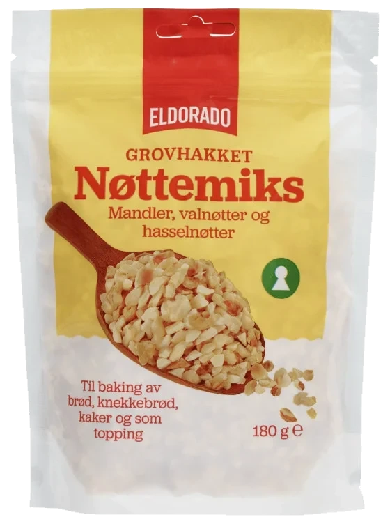 Nøttemiks Hakket 180g Eldorado