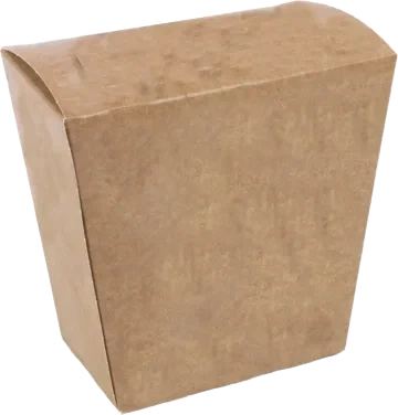 Kebabeske Brun 12x7x15,4cm, 100 stk
