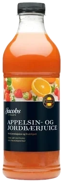 Jacobs Utvalgte Appelsin&Jordbær Juice