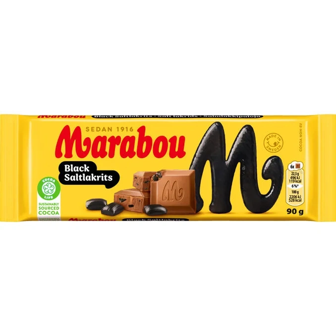 Mjölkchoklad Saltlakrits