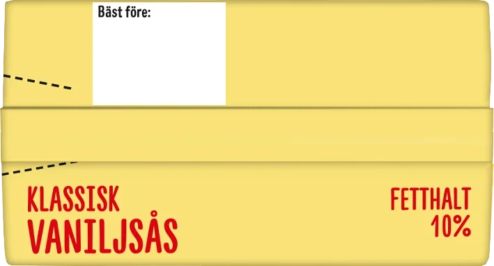 Klassisk vaniljsås