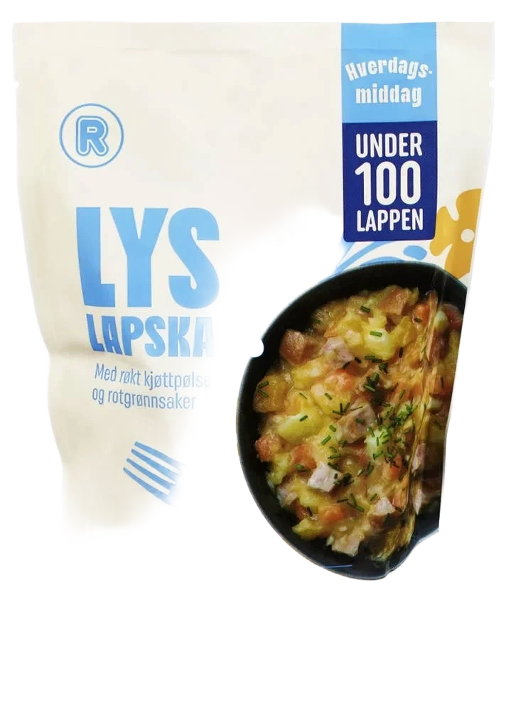 Lys pølselapskaus 1 kg