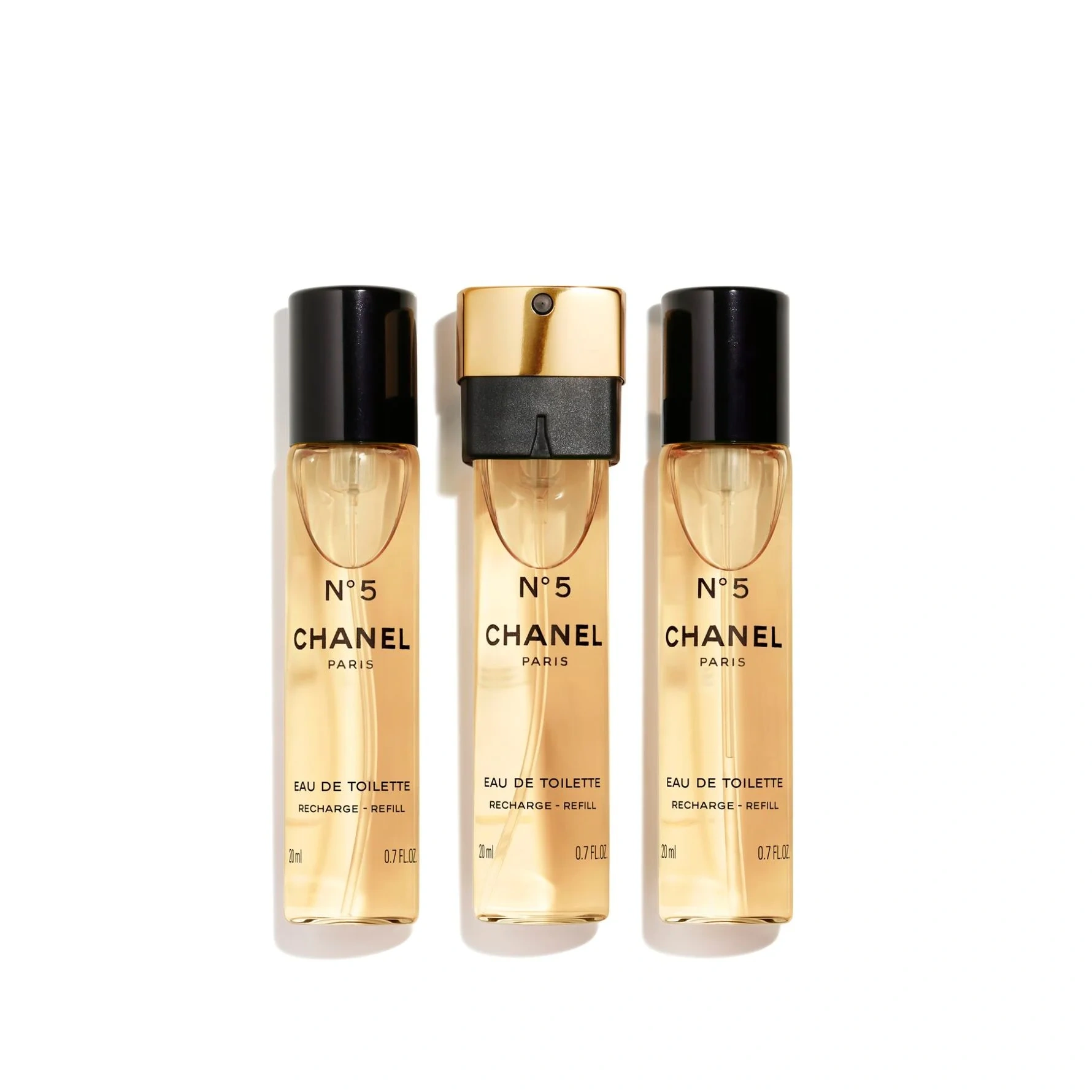 CHANEL EDT TWIST AND SPRAY 3 x 20 ml