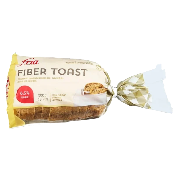 Fiberbrød Glutenfri 500g Fria
